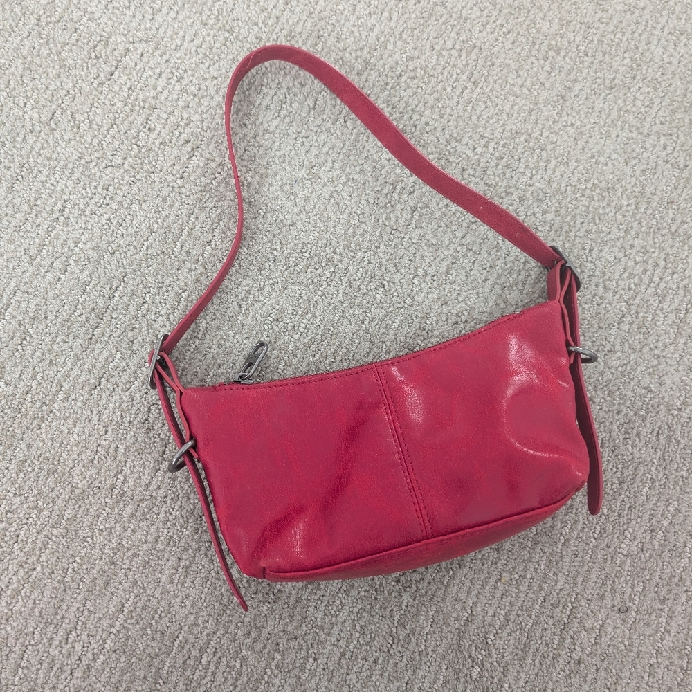 Vibrant Red Shoulder Bag